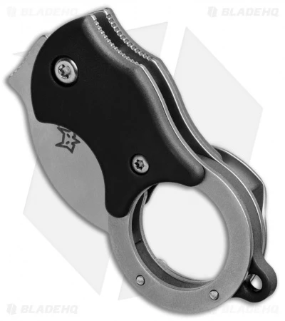 Fox Knives Mini-KA Linerlock Karambit Knife Black (1" Bead Blast) FX-535 2 Fox Knives Mini-KA Linerlock Karambit Knife Black (1" Bead Blast) FX-535 - Image 2