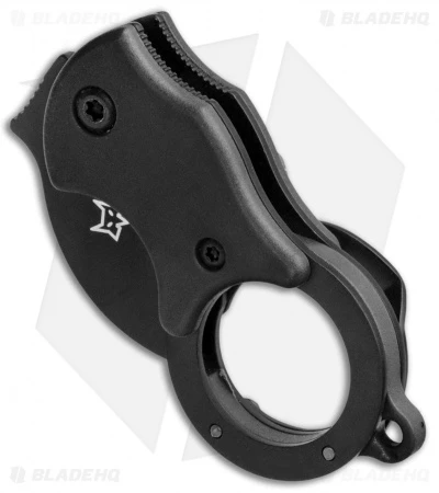Fox Knives Mini-KA Linerlock Karambit Knife Black (1" Black) FX-535 B 2 Fox Knives Mini-KA Linerlock Karambit Knife Black (1" Black) FX-535 B - Image 2