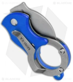 Fox Knives Mini-KA Linerlock Karambit Knife Blue (1" Bead Blast) FX-535 BL 8 Fox Knives Mini-KA Linerlock Karambit Knife Blue (1" Bead Blast) FX-535 BL -Fox Knives Shop Fox Knives Mini KA LL Karambit Blue BB 01FX323 BHQ 88123 jr side