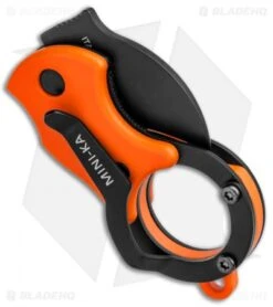 Fox Knives Mini-KA Linerlock Karambit Knife Orange (1" Black) FX-535 OB -Fox Knives Shop Fox Knives Mini KA LL Karambit Orange Black 01FX330 BHQ 88120 jr side