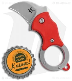 Fox Knives Mini-KA Linerlock Karambit Knife Red (1" Bead Blast) FX-535 R 11 Fox Knives Mini-KA Linerlock Karambit Knife Red (1" Bead Blast) FX-535 R -Fox Knives Shop Fox Knives Mini KA LL Karambit Red BB 01FX327 BHQ 88119 jr bottlecap