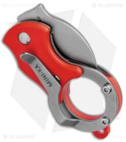 Fox Knives Mini-KA Linerlock Karambit Knife Red (1" Bead Blast) FX-535 R 8 Fox Knives Mini-KA Linerlock Karambit Knife Red (1" Bead Blast) FX-535 R -Fox Knives Shop Fox Knives Mini KA LL Karambit Red BB 01FX327 BHQ 88119 jr side