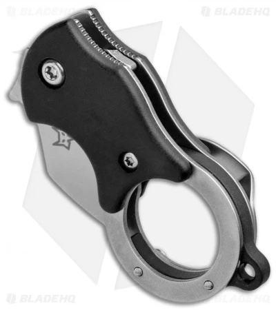 Fox Knives Mini-TA Liner Lock Karambit Knife Black (1" Stonewash) FX-536 2 Fox Knives Mini-TA Liner Lock Karambit Knife Black (1" Stonewash) FX-536 - Image 2