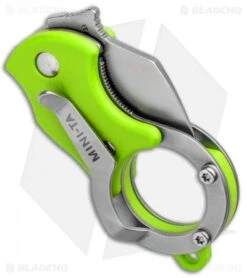 Fox Knives Mini-TA Liner Lock Karambit Knife Green (1" Stonewash) FX-536G 8 Fox Knives Mini-TA Liner Lock Karambit Knife Green (1" Stonewash) FX-536G -Fox Knives Shop Fox Knives Mini TA LL Karambit Green SW FX 536G BHQ 95720 jr side