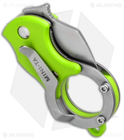 Fox Knives Mini-TA Liner Lock Karambit Knife Green (1" Stonewash) FX-536G 3 Fox Knives Mini-TA Liner Lock Karambit Knife Green (1" Stonewash) FX-536G - Image 3