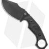 Fox Knives Monkey Thumper Fixed Blade Knife Black G-10 (3.5" Black) 02FX742