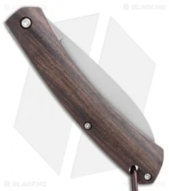 Fox Knives Nauta Slip Joint Knife Ziricote Wood (3.00" Satin) 6 Fox Knives Nauta Slip Joint Knife Ziricote Wood (3.00" Satin) -Fox Knives Shop Fox Knives Nauta Slip Joint Knife Ziricote Wood 3.35 Satin 01FX883 BHQ 113335 LS Side