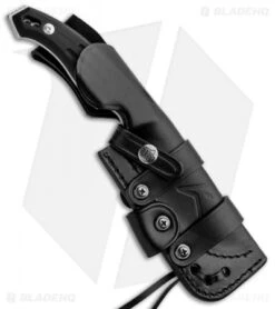 Fox Knives Octopus Vulgaris Fixed Blade Knife Black G-10 (4.3" Satin) FX-510 -Fox Knives Shop Fox Knives Octopus Vulgaris Black G 10 Satin FX 510 BHQ 85177 jr sheath