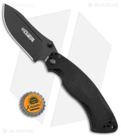 Fox Knives Olympian Liner Lock Knife Black G-10 (3.75" Black) 7 Fox Knives Olympian Liner Lock Knife Black G-10 (3.75" Black) -Fox Knives Shop Fox Knives Olympian LL Black G 10 Black BHQ 22607 jr bottlecap
