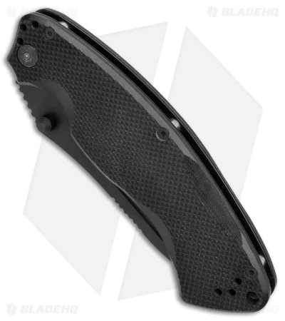 Fox Knives Olympian Liner Lock Knife Black G-10 (3.75" Black) 2 Fox Knives Olympian Liner Lock Knife Black G-10 (3.75" Black) - Image 2