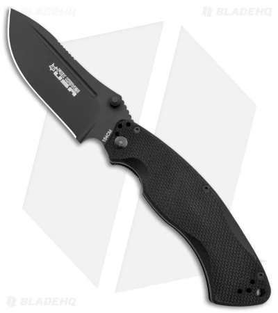 Fox Knives Olympian Liner Lock Knife Black G-10 (3.75" Black) 1 Fox Knives Olympian Liner Lock Knife Black G-10 (3.75" Black)