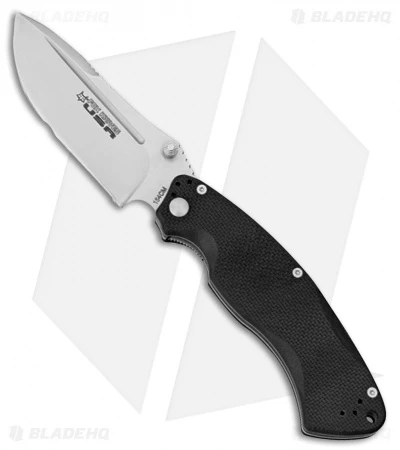 Fox Knives Olympian Liner Lock Knife Black G-10 (3.75" Satin) 1 Fox Knives Olympian Liner Lock Knife Black G-10 (3.75" Satin)
