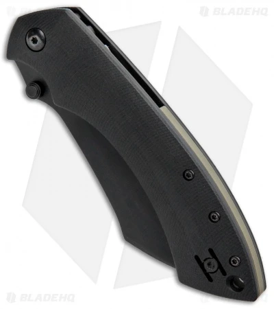 Fox Knives Pelican Liner Lock Knife Black G-10 (3.5" Black) FX-534 B 2 Fox Knives Pelican Liner Lock Knife Black G-10 (3.5" Black) FX-534 B - Image 2