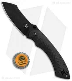 Fox Knives Pelican Liner Lock Knife Carbon Fiber (3.5" Black) FX-534 CF 7 Fox Knives Pelican Liner Lock Knife Carbon Fiber (3.5" Black) FX-534 CF -Fox Knives Shop Fox Knives Pelican LL CF Black FX 534 CF BHQ 87341 jr bottlecap