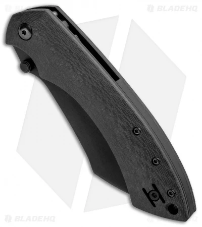 Fox Knives Pelican Liner Lock Knife Carbon Fiber (3.5" Black) FX-534 CF 2 Fox Knives Pelican Liner Lock Knife Carbon Fiber (3.5" Black) FX-534 CF - Image 2