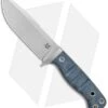 Fox Knives Perser FX-103 MB Fixed Blade Knife Black Micarta (4.5" Bead Blast)