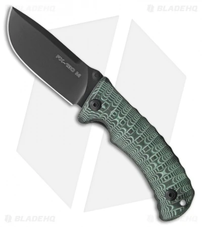 Fox Knives Pro-Hunter Folder Liner Lock Knife Green/Black Micarta (3.75" Black) 1 Fox Knives Pro-Hunter Folder Liner Lock Knife Green/Black Micarta (3.75" Black)