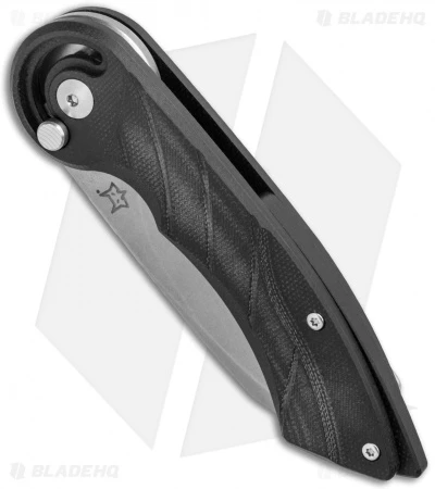 Fox Knives Radius Folding Knife Black G-10 (3" Satin) FX-550 G10B 2 Fox Knives Radius Folding Knife Black G-10 (3" Satin) FX-550 G10B - Image 2