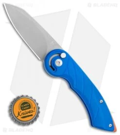 Fox Knives Radius Folding Knife Blue G-10 (3" Blasted N690) FX-550 G10BB -Fox Knives Shop Fox Knives Radius Folding Knife Blue G 10 3 Blasted N690 FX 550G10BB BHQ 117111 LS Bottlecap