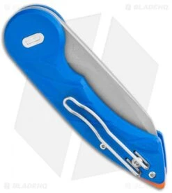 Fox Knives Radius Folding Knife Blue G-10 (3" Blasted N690) FX-550 G10BB -Fox Knives Shop Fox Knives Radius Folding Knife Blue G 10 3 Blasted N690 FX 550G10BB BHQ 117111 LS Side