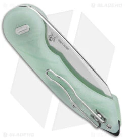 Fox Knives Exclusive Radius Folding Knife Natural G-10 (2.9" Satin M390) -Fox Knives Shop Fox Knives Radius Folding Knife Natural G 10 Satin BHQ 124058 jr side