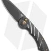 Fox Knives Radius Folding Knife PVD Black Titanium (3" Black M390) FX-550 TiB