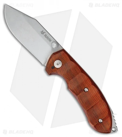 Fox Knives Ravn Liner Lock Folding Knife Cocobolo Wood (3.25" Satin) 1 Fox Knives Ravn Liner Lock Folding Knife Cocobolo Wood (3.25" Satin)
