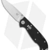 Fox Knives Ron Lake Folder Lock Back Knife Black G-10 (3.125" Satin)