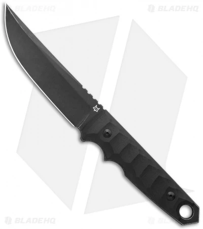 Fox Knives Ryu Fixed Blade Knife Black G-10 (5.3" Black) 02FX744 1 Fox Knives Ryu Fixed Blade Knife Black G-10 (5.3" Black) 02FX744