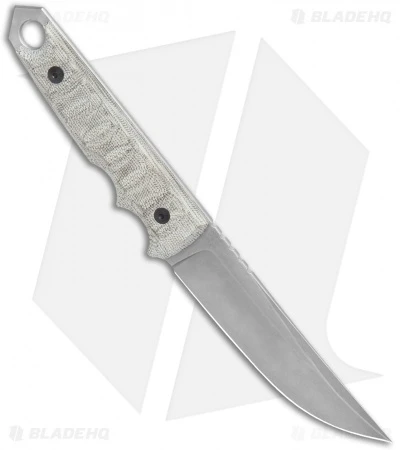 Fox Knives Ryu Fixed Blade Knife Green Micarta (5.3" Stonewash) 02FX745 2 Fox Knives Ryu Fixed Blade Knife Green Micarta (5.3" Stonewash) 02FX745 - Image 2