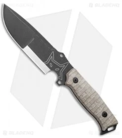 Fox Knives Sherpa Fixed Blade Knife Green Micarta (5.50" Two-Tone) FX-610