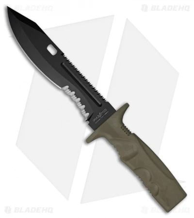 Fox Knives Spartan 2 Leonida Fixed Blade Knife (7.25" Black) FX0171106 1 Fox Knives Spartan 2 Leonida Fixed Blade Knife (7.25" Black) FX0171106