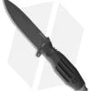 Fox Knives Sputnik 11 Fixed Blade Knife Black Forprene (5.375" Black) FX-811 B