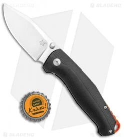 Fox Knives TUR Liner Lock Knife Black G-10 (2.8" Satin) FX-523B -Fox Knives Shop Fox Knives TUR LL Black G 10 Satin FX 523B BHQ 95727 jr bottlecap 2
