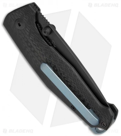 Fox Knives TUR Liner Lock Knife Carbon Fiber (2.8" Black) FX-528 B 3 Fox Knives TUR Liner Lock Knife Carbon Fiber (2.8" Black) FX-528 B - Image 3