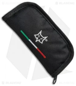 Fox Knives Terzuola Liner Lock Knife Black G-10 (3.5" Black) FX-515 -Fox Knives Shop Fox Knives Terzuola LL Black G 10 Black 01FX041 BHQ 52270 jr case