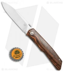 Fox Knives Terzuola Folder Knife Bocote Wood (3.25" Satin) FX-525B -Fox Knives Shop Fox Knives Terzuola bocote wood satin FX 525B BHQ 69842 jr bottlecap