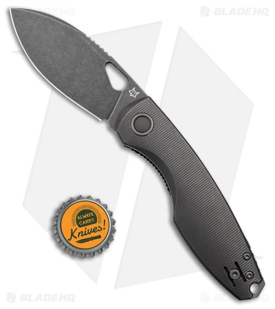 Fox Knives Vox Chilin F8 Liner Lock Knife Black Titanium (3.2" PVD SW) 4 Fox Knives Vox Chilin F8 Liner Lock Knife Black Titanium (3.2" PVD SW) - Image 4