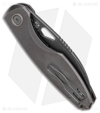 Fox Knives Vox Chilin F8 Liner Lock Knife Black Titanium (3.2" PVD SW) 3 Fox Knives Vox Chilin F8 Liner Lock Knife Black Titanium (3.2" PVD SW) - Image 3