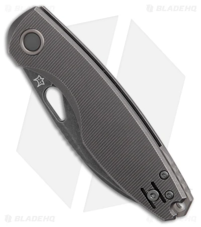 Fox Knives Vox Chilin F8 Liner Lock Knife Black Titanium (3.2" PVD SW) 2 Fox Knives Vox Chilin F8 Liner Lock Knife Black Titanium (3.2" PVD SW) - Image 2