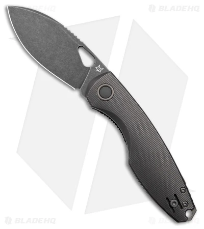 Fox Knives Vox Chilin F8 Liner Lock Knife Black Titanium (3.2" PVD SW) 1 Fox Knives Vox Chilin F8 Liner Lock Knife Black Titanium (3.2" PVD SW)