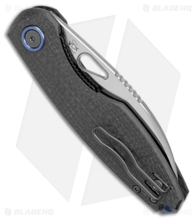 Fox Knives Vox Chilin F8 Liner Lock Knife Carbon Fiber (3.2" Satin) FX-530 CF 3 Fox Knives Vox Chilin F8 Liner Lock Knife Carbon Fiber (3.2" Satin) FX-530 CF - Image 3