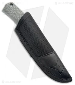 Fox Knives Vox Core Scandi Fixed Blade Knife OD Green (4" Satin) 02FX738 -Fox Knives Shop Fox Knives Vox Core Scandi OD Green Satin 02FX738 BHQ 105755 jr sheath