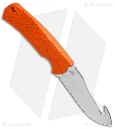 Fox Knives Vox Core Scandi Fixed Blade Knife Orange (4" Satin) 02FX734 2 Fox Knives Vox Core Scandi Fixed Blade Knife Orange (4" Satin) 02FX734 - Image 2