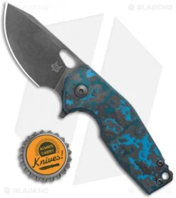 Fox Knives Vox Limited Suru Frame Lock Knife Arctic Storm CF (2.3" BSW) -Fox Knives Shop Fox Knives Vox Suru FL Arctic Storm CF BSW BHQ 121560 jr bottlecap