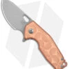 Fox Knives Vox Suru Frame Lock Knife Copper (2.3" Acid Stonewash 20CV) Limited