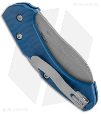Fox Knives Anso Zero Exclusive Folding Knife Blue G-10 (3" Stonewash N690) 3 Fox Knives Anso Zero Exclusive Folding Knife Blue G-10 (3" Stonewash N690) - Image 3