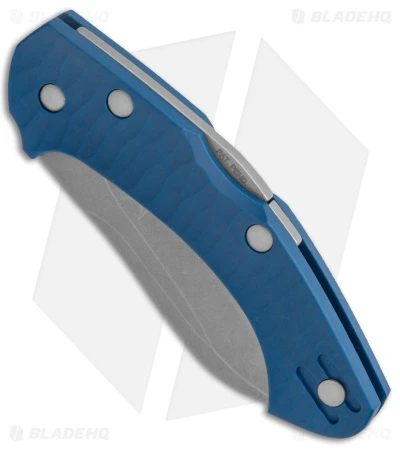 Fox Knives Anso Zero Exclusive Folding Knife Blue G-10 (3" Stonewash N690) 2 Fox Knives Anso Zero Exclusive Folding Knife Blue G-10 (3" Stonewash N690) - Image 2