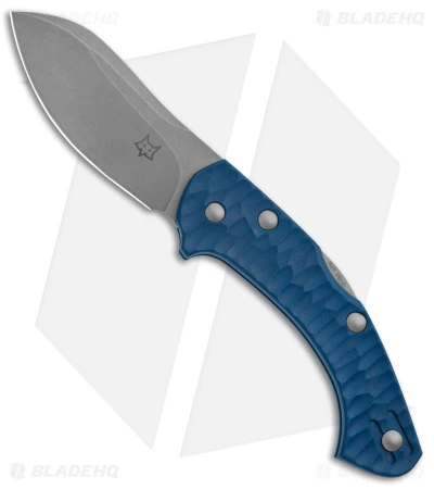 Fox Knives Anso Zero Exclusive Folding Knife Blue G-10 (3" Stonewash N690) 1 Fox Knives Anso Zero Exclusive Folding Knife Blue G-10 (3" Stonewash N690)