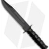 Fox Knives Military Explorer Fixed Blade Knife Black ABS (7.3" Black) 691/18